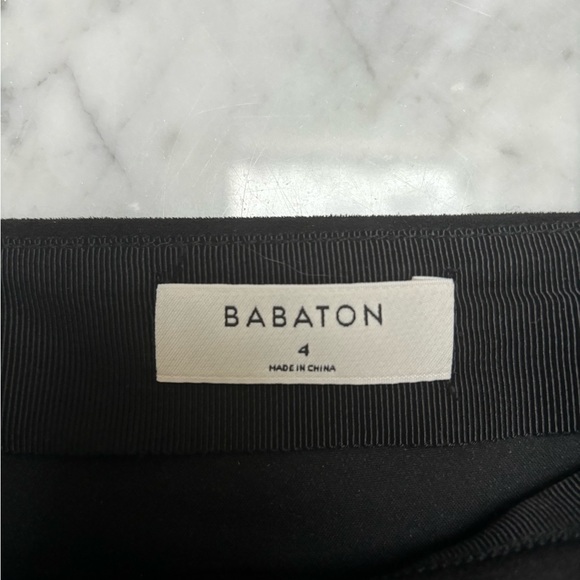 Babaton faux suede skirt - Picture 2 of 3